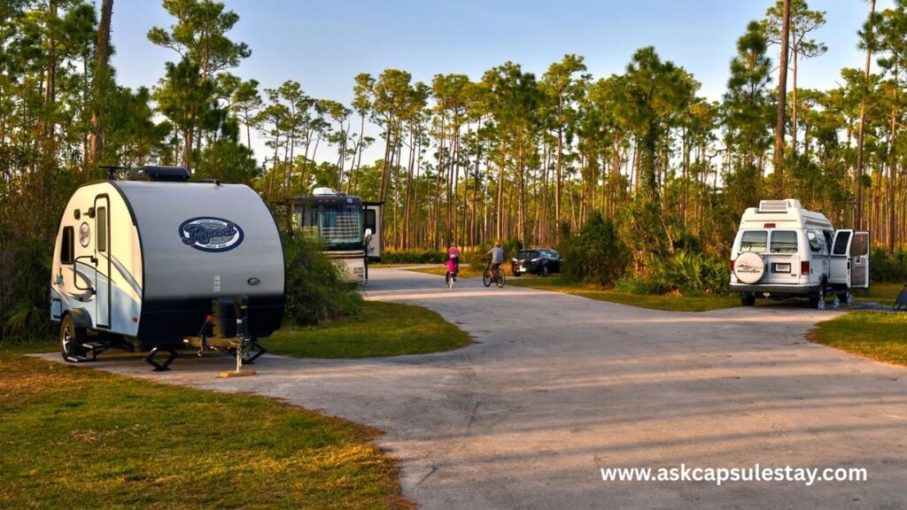 Glamping at Long Pine Key Campground
